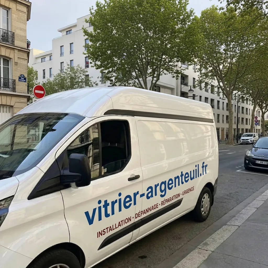 Camion VTL vitrier Argenteuil