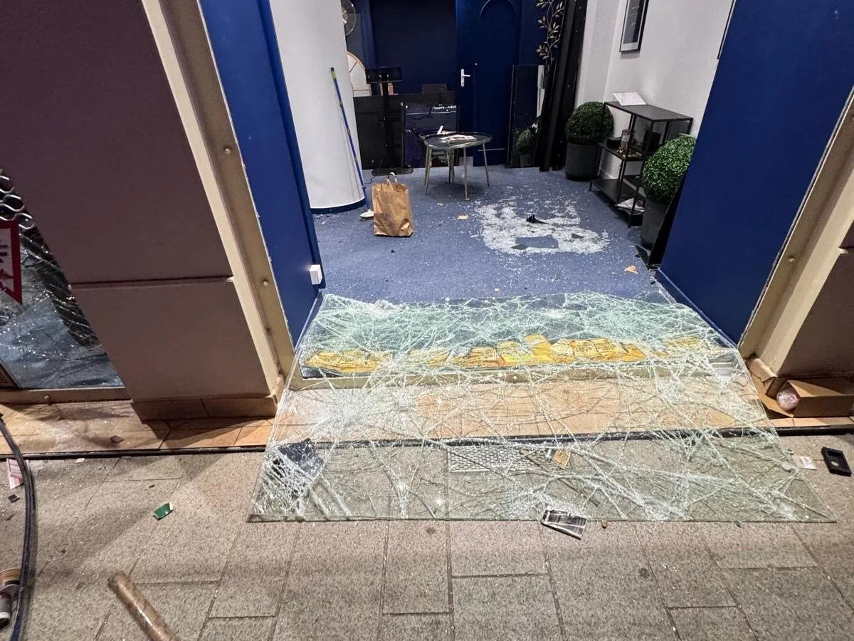 Mise en sécurité de vitrine à Argenteuil